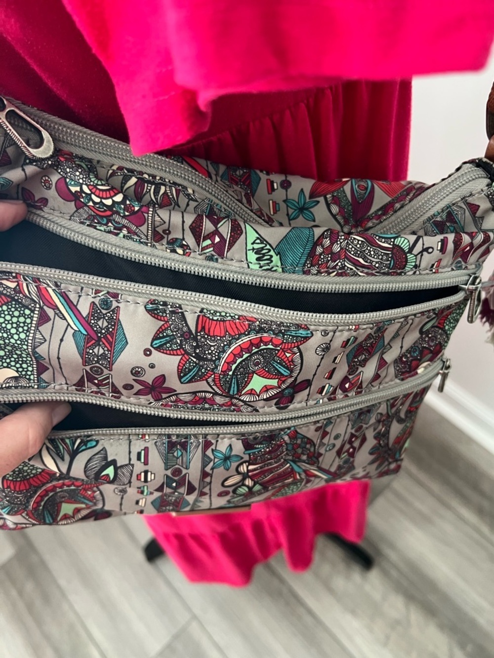 Sak Roots Artistic Patterned Crossbody Bag - Picture 3 of 13